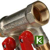 Коллектор никелированный STOUT SMB 6200 341202